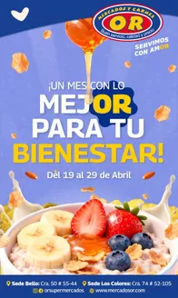Catálogo Mercados OR en Distracción | Un mes con lo mejOR para tu bienestar | 2026-04-19T00:00:00.000Z - 2026-04-29T00:00:00.000Z