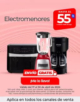 Catálogo Olímpica | Ofertas especiales atractivas para todos | 2026-04-17T00:00:00.000Z - 2026-04-30T00:00:00.000Z