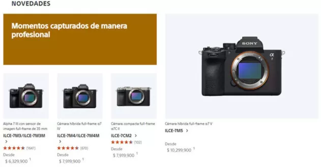 Catálogo Sony en Puente Aranda | Novedades | 2026-04-22T00:00:00.000Z - 2026-05-02T00:00:00.000Z