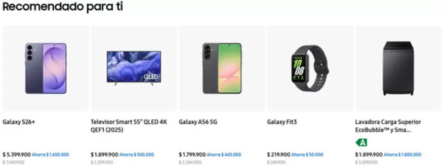 Catálogo Samsung en Puente Aranda | Ofertas Especiales | 2026-04-22T00:00:00.000Z - 2026-05-03T00:00:00.000Z