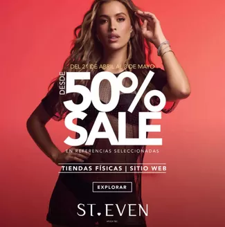 Catálogo St. Even | 50% Sale | 2026-04-23T00:00:00.000Z - 2026-05-03T00:00:00.000Z