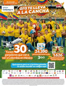 Catálogo Ara en Nuevo Colón | Nuestras mejores ofertas para ti | 2026-04-02T00:00:00.000Z - 2026-05-26T00:00:00.000Z