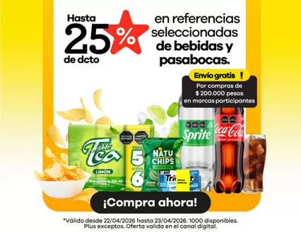 Catálogo Éxito en Nuevo Colón | Gangas exclusivas | 2026-04-22T00:00:00.000Z - 2026-04-23T00:00:00.000Z