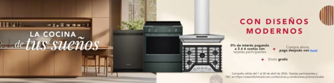 Catálogo KitchenAid en Santa Rosa de Cabal | Compra ahora paga despues con ADDI | 2026-04-24T00:00:00.000Z - 2026-04-30T00:00:00.000Z