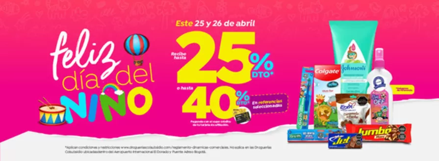 Catálogo Droguerías Colsubsidio | Ofertas y promociones actuales | 2026-04-25T00:00:00.000Z - 2026-04-26T00:00:00.000Z