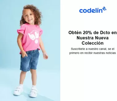 Catálogo Codelín | 20% Off en nuestra nueva coleccion | 2026-04-27T00:00:00.000Z - 2026-04-30T00:00:00.000Z