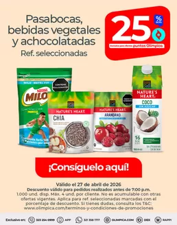 Catálogo Olímpica | Ahorra ahora con nuestras ofertas | 2026-04-27T00:00:00.000Z - 2026-04-27T00:00:00.000Z