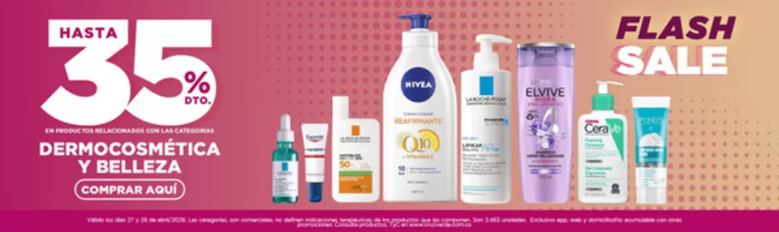 Catálogo Cruz verde | Ofertas principales para todos los cazadores de gangas | 2026-04-27T00:00:00.000Z - 2026-04-28T00:00:00.000Z