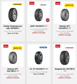 Catálogo Macrollantas en Guadalajara de Buga | Precios Promocionales | 2026-04-28T00:00:00.000Z - 2026-05-05T00:00:00.000Z