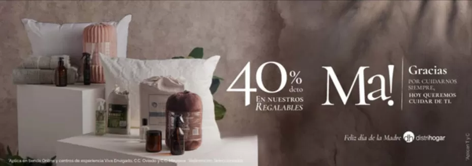 Catálogo Distrihogar | 40% OFF en nuestros Regalables Ma | 2026-04-28T00:00:00.000Z - 2026-05-10T00:00:00.000Z