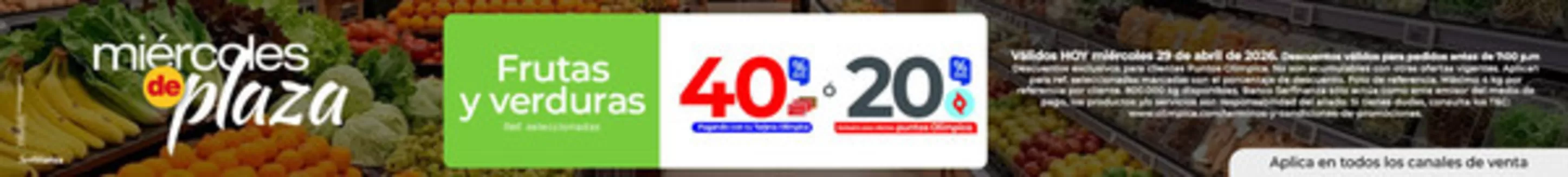 Catálogo Olímpica | Ofertas principales para todos los cazadores de gangas | 2026-04-29T00:00:00.000Z - 2026-04-29T00:00:00.000Z