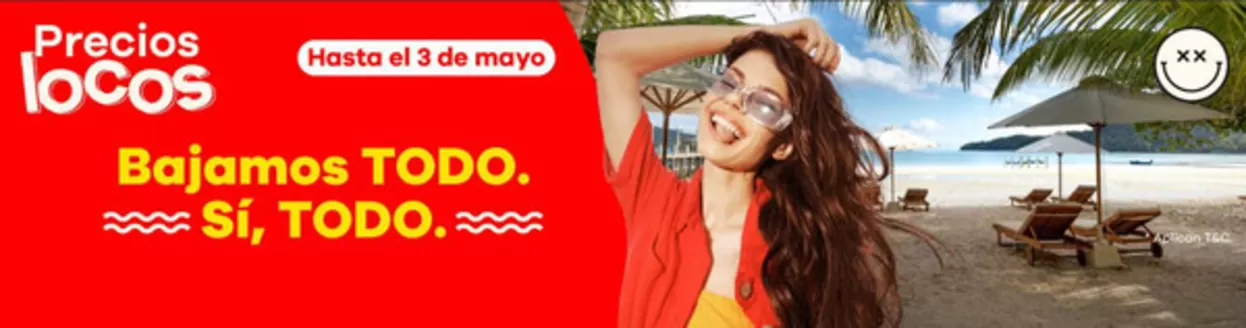 Catálogo Viajes Éxito en San Pelayo | Precios Locos | 2026-04-29T00:00:00.000Z - 2026-05-03T00:00:00.000Z