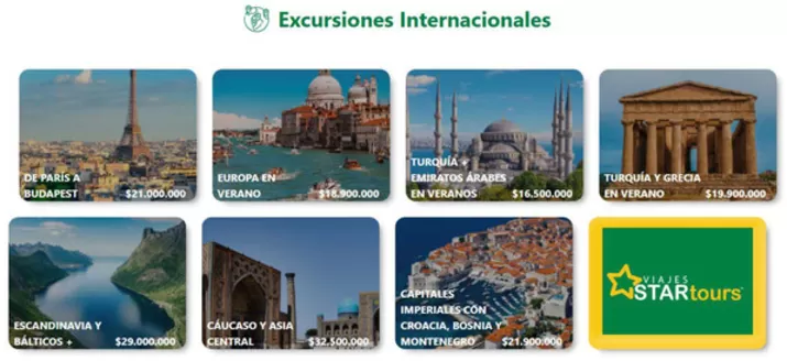 Catálogo Star Tours en San Pelayo | Precio Especial | 2026-04-29T00:00:00.000Z - 2026-05-17T00:00:00.000Z