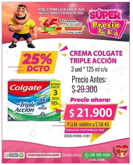 Catálogo MercaCentro en Campohermoso | Grandes descuentos en productos seleccionados | 2026-04-24T00:00:00.000Z - 2026-05-05T00:00:00.000Z