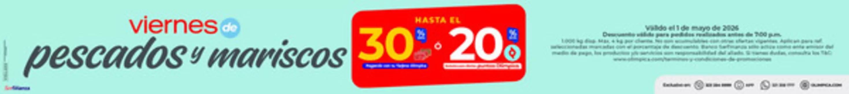Catálogo Olímpica en Sopetrán | Nuestras mejores gangas | 2026-05-01T00:00:00.000Z - 2026-05-01T00:00:00.000Z