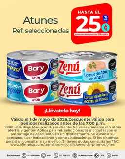 Catálogo Olímpica en Sopetrán | Gangas exclusivas | 2026-05-01T00:00:00.000Z - 2026-05-01T00:00:00.000Z