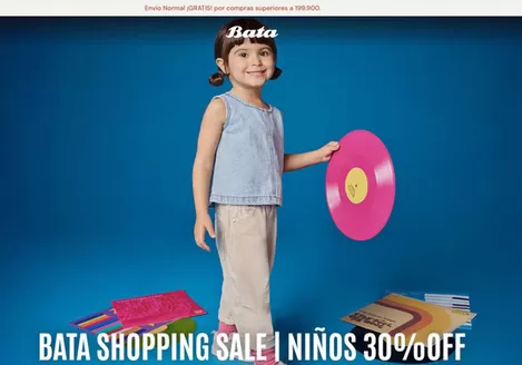 Catálogo Bata | Shopping Sale Niños 30% OFF | 2026-05-05T00:00:00.000Z - 2026-05-10T00:00:00.000Z