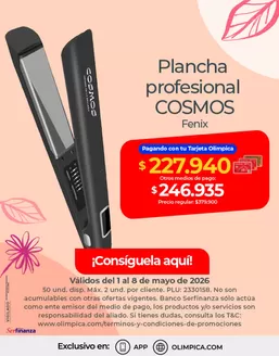 Catálogo Olímpica en La Jagua de Ibirico | Excelente oferta para todos los clientes | 2026-05-01T00:00:00.000Z - 2026-05-08T00:00:00.000Z