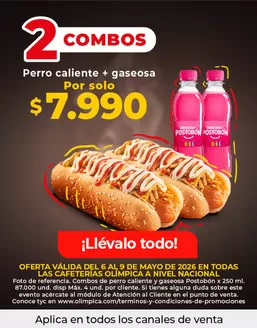 Catálogo Olímpica | Excelente oferta para cazadores de gangas | 2026-05-06T00:00:00.000Z - 2026-05-09T00:00:00.000Z