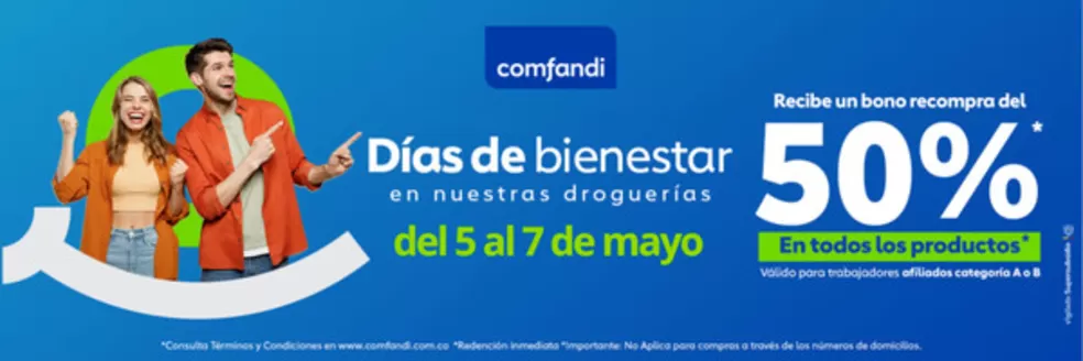 Catálogo Comfandi | Ofertas especiales atractivas para todos | 2026-05-05T00:00:00.000Z - 2026-05-07T00:00:00.000Z