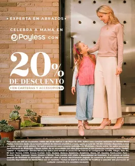 Catálogo Payless | Celebra a mamá con 20% OFF | 2026-05-06T00:00:00.000Z - 2026-05-11T00:00:00.000Z