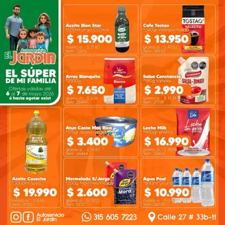Catálogo Autoservicio El Jardín | Ofertas Autoservicio El Jardín | 2026-05-06T00:00:00.000Z - 2026-05-07T00:00:00.000Z