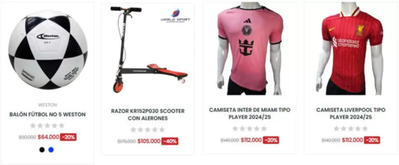 Catálogo Sport World | Ofertas Especiales | 2026-05-08T00:00:00.000Z - 2026-05-20T00:00:00.000Z