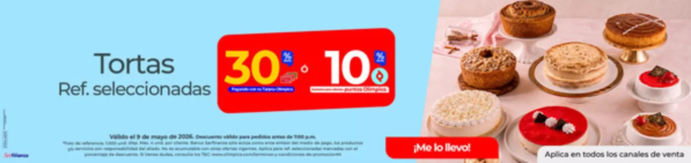 Catálogo Olímpica en El Cerrito | Gran variedad de ofertas | 2026-05-09T00:00:00.000Z - 2026-05-09T00:00:00.000Z