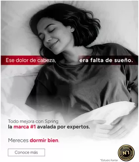 Catálogo Colchones Spring en Filandia | Descubre ofertas atractivas | 2026-05-09T00:00:00.000Z - 2026-05-23T00:00:00.000Z