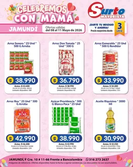 Catálogo Caribe Supermercados en Chía | Ofertasjamundi surto | 2026-05-08T00:00:00.000Z - 2026-05-11T00:00:00.000Z