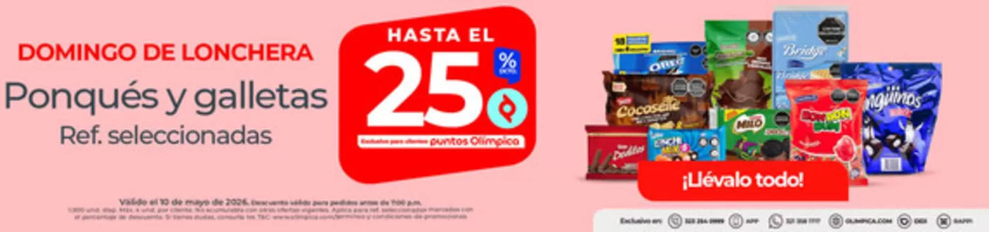Catálogo Olímpica | Gangas exclusivas | 2026-05-10T00:00:00.000Z - 2026-05-10T00:00:00.000Z