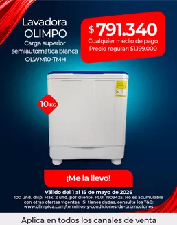 Catálogo Olímpica | Gran variedad de ofertas | 2026-05-01T00:00:00.000Z - 2026-05-15T00:00:00.000Z