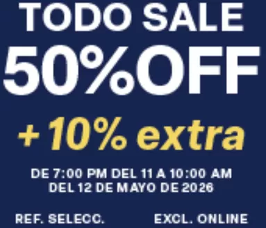 Catálogo Americanino | Todo Sale hasta 50% OFF + 10% OFF Extra | 2026-05-12T00:00:00.000Z - 2026-05-17T00:00:00.000Z