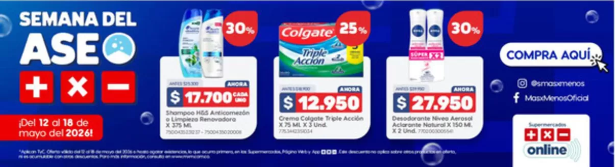 Catálogo Más x Menos | Ahorra ahora con nuestras ofertas | 2026-05-12T00:00:00.000Z - 2026-05-18T00:00:00.000Z