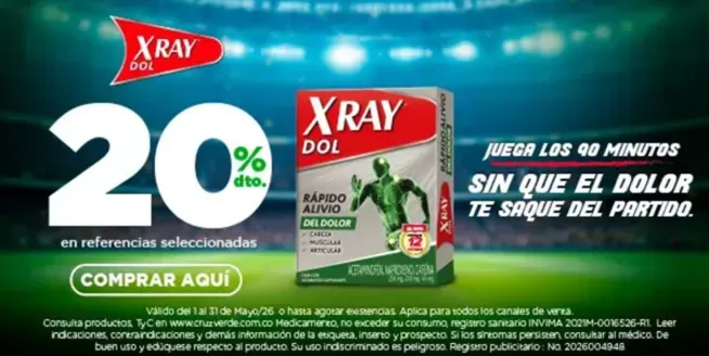 Catálogo Cruz verde | Gangas y ofertas actuales | 2026-05-01T00:00:00.000Z - 2026-05-31T00:00:00.000Z