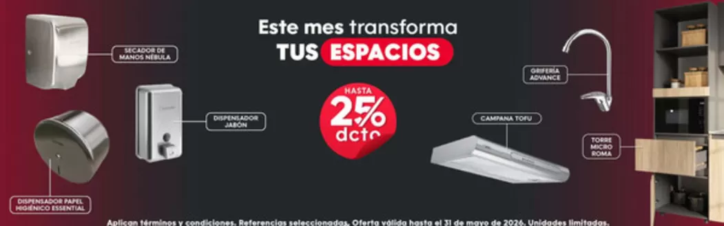 Catálogo Socoda en Medellín | Este mes transforma tus Espacio hasta 25% Dto | 2026-05-13T00:00:00.000Z - 2026-05-31T00:00:00.000Z