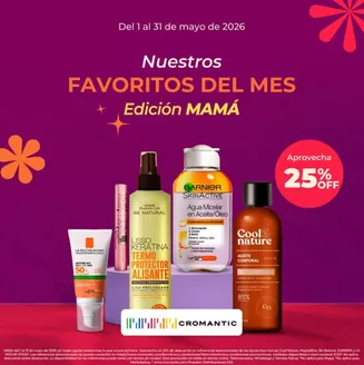 Catálogo Cromantic | 25% Off en los Favoritos de Mayo | 2026-05-14T00:00:00.000Z - 2026-05-31T00:00:00.000Z