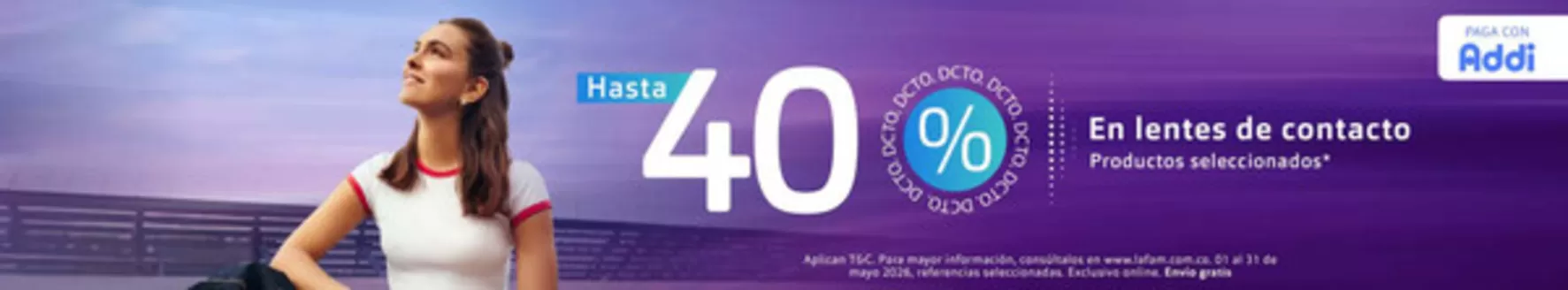Catálogo Cafam | Hasta 40% OFF en lentes de contacto | 2026-05-14T00:00:00.000Z - 2026-05-31T00:00:00.000Z