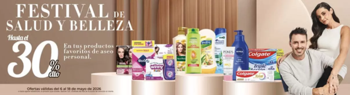 Catálogo MegaTiendas en Soacha | Festival de salud y belleza hasta 30% OFF | 2026-05-14T00:00:00.000Z - 2026-05-18T00:00:00.000Z