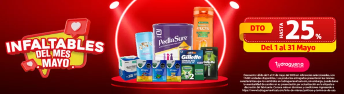 Catálogo Tu Droguería Virtual en Medellín | Ofertas principales y descuentos | 2026-05-01T00:00:00.000Z - 2026-05-31T00:00:00.000Z