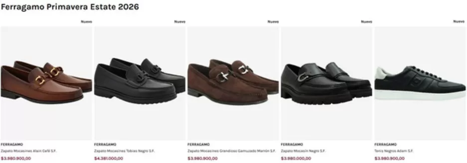Catálogo Le Collezioni | Ferragamo Primavera Estate 2026 | 2026-05-15T00:00:00.000Z - 2026-05-20T00:00:00.000Z