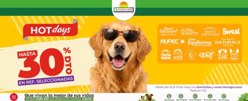 Catálogo Tierragro en La Ceja | Hot Days Hasta 30% DTO | 2026-05-15T00:00:00.000Z - 2026-05-19T00:00:00.000Z