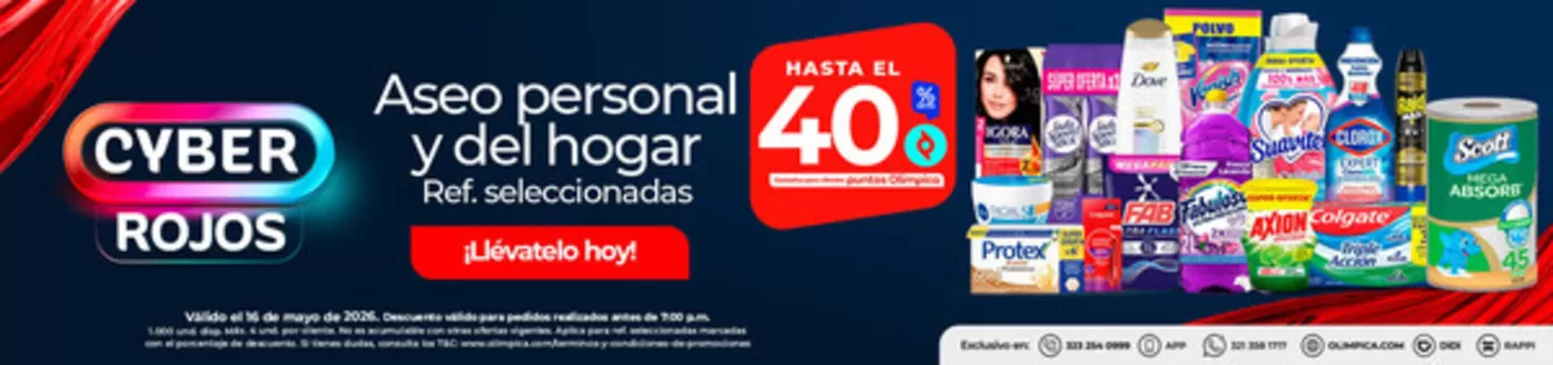 Catálogo Olímpica en San Gil | Ofertas especiales para ti | 2026-05-16T00:00:00.000Z - 2026-05-16T00:00:00.000Z