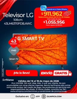 Catálogo Olímpica | Gangas exclusivas | 2026-05-16T00:00:00.000Z - 2026-05-18T00:00:00.000Z