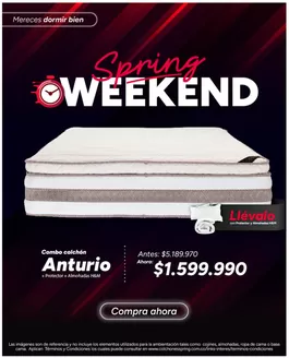 Catálogo Colchones Spring | Ofertas Colchones Spring | 2026-05-16T00:00:00.000Z - 2026-05-30T00:00:00.000Z