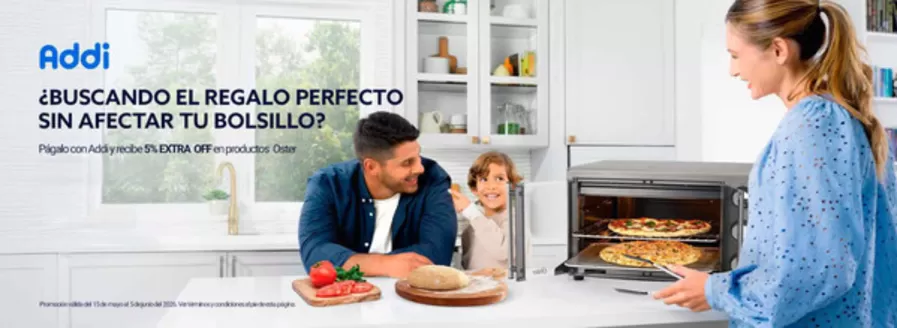 Catálogo Oster en Tunja | Págalo con Addi y recibe 5% EXTRA OFF en productos Oster | 2026-05-18T00:00:00.000Z - 2026-06-05T00:00:00.000Z
