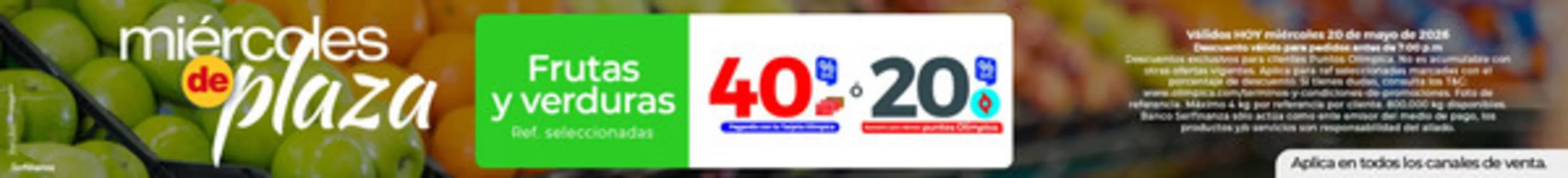 Catálogo Olímpica | Ofertas principales para ahorradores | 2026-05-20T00:00:00.000Z - 2026-05-20T00:00:00.000Z