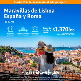 Catálogo Viajes el Corte Inglés | Aprovecha estas Ofertas Especiales | 2026-05-20T00:00:00.000Z - 2026-05-31T00:00:00.000Z
