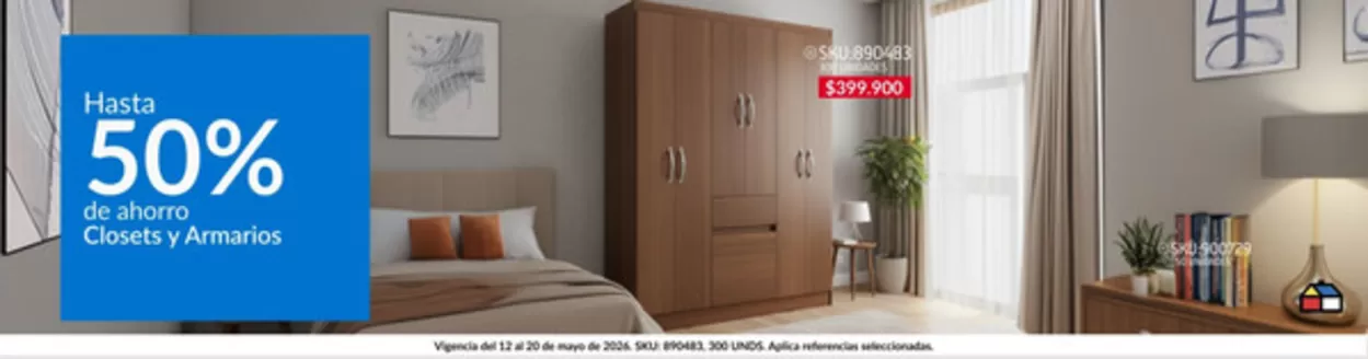 Catálogo Homecenter en Zipaquirá | Ofertas y promociones actuales | 2026-05-12T00:00:00.000Z - 2026-05-20T00:00:00.000Z