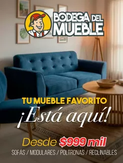 Catálogo Bodega del Mueble | Aprovecha estos precios especiales | 2026-05-21T00:00:00.000Z - 2026-09-30T00:00:00.000Z